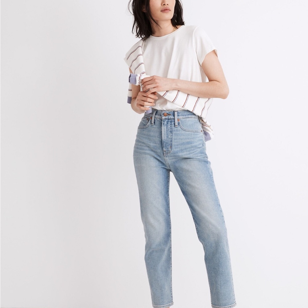 Madewell Tall Mom Jean Women's Mayes wash